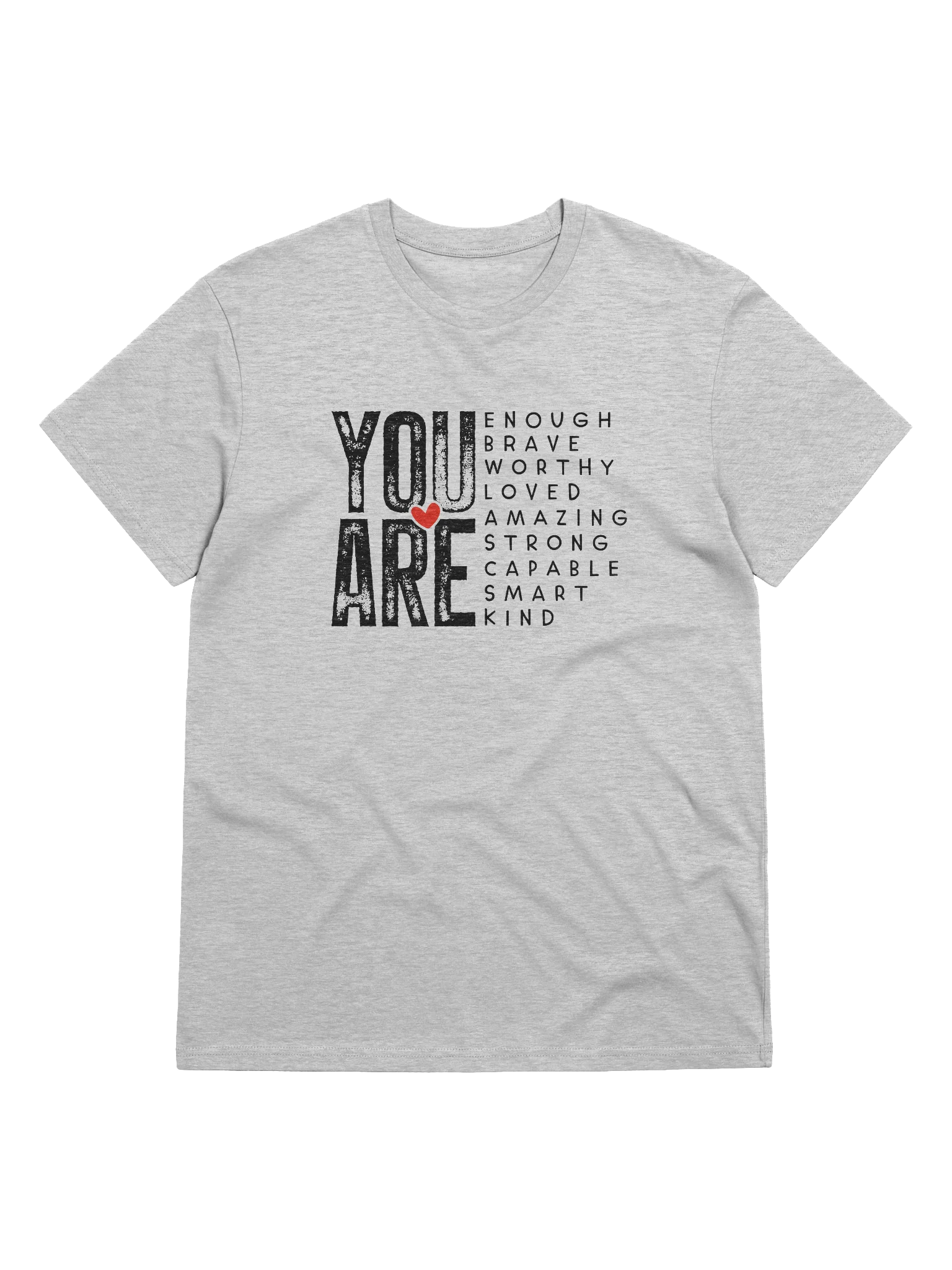 “You Are Enough” Affirmation Tee – Organic Cotton Unisex T-Shirt product image (19)