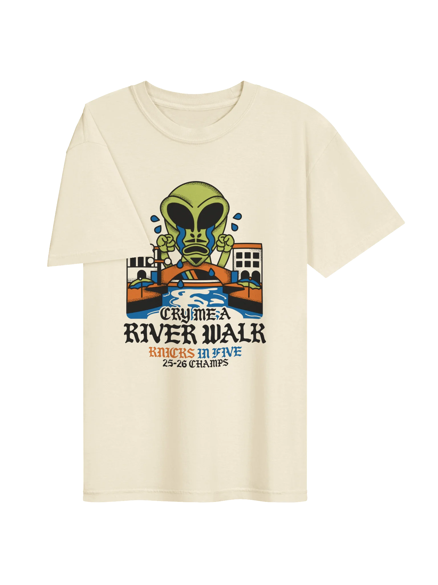 Cry Me A River Walk Knicks Champs Tee product image (3)