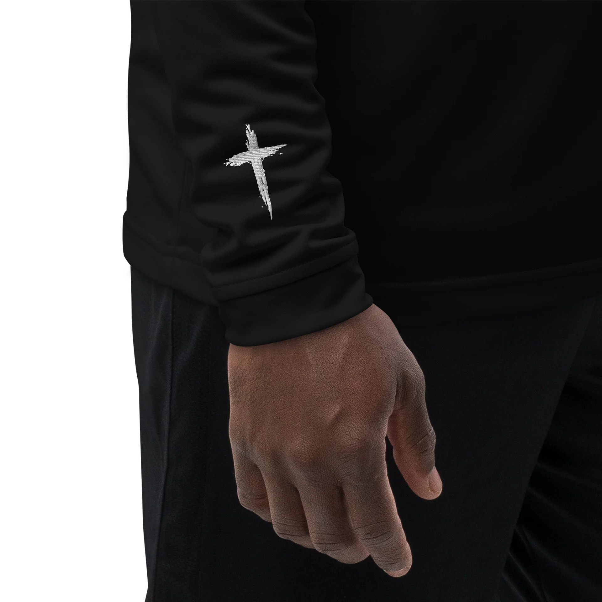 Premium Embroidered Victory in Prayer Philippians 4:13 Quarter Zip product image (7)