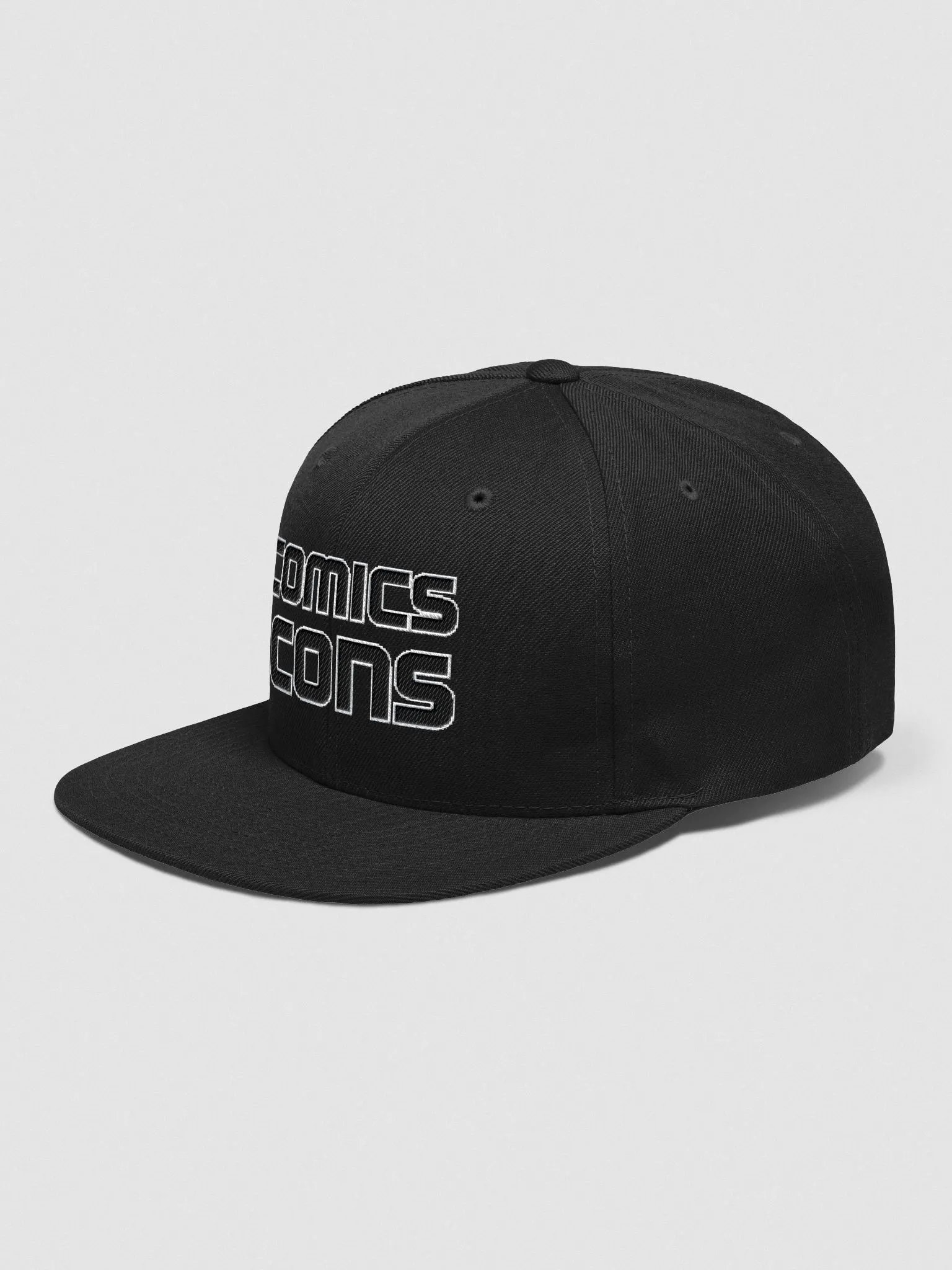 Iconic Black/White Logo Snapback Cap product image (49)