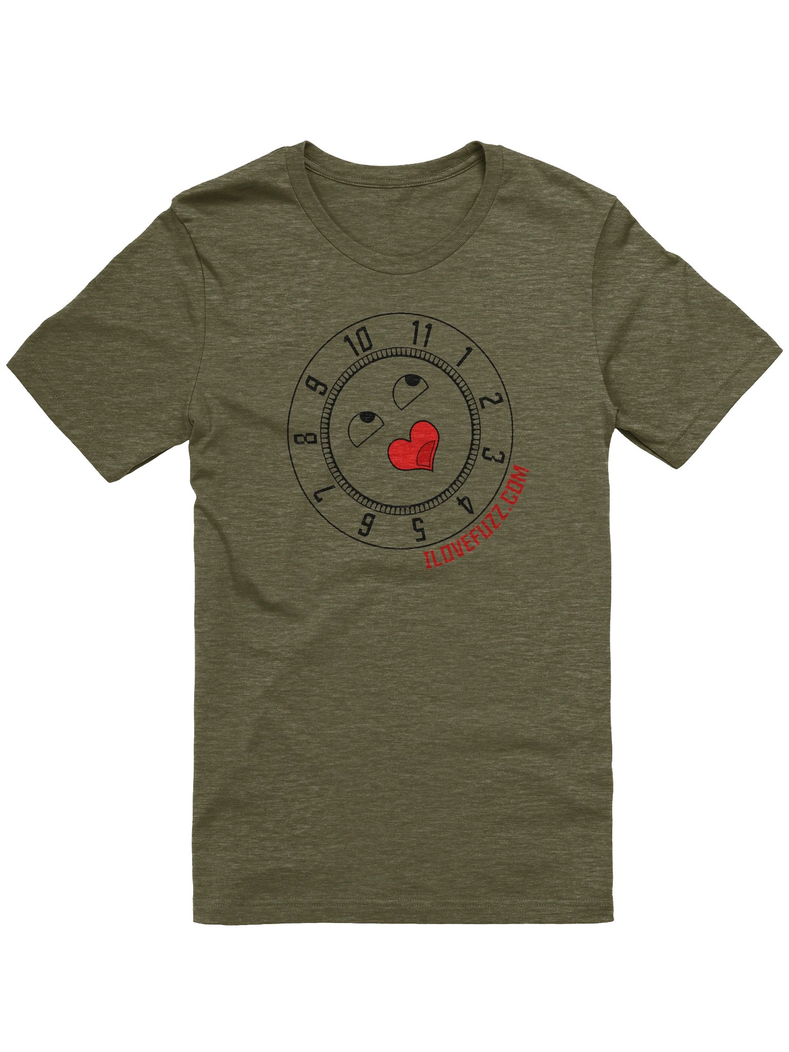 I Love Fuzz - Guitar Pedal Knob Shirt (ilovefuzz.com) product image (1)