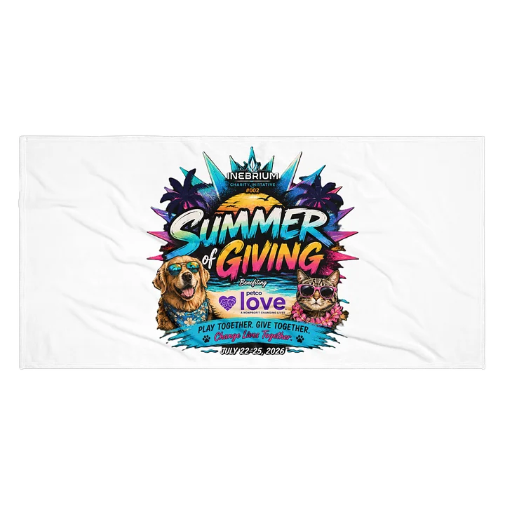 Summer of Giving Beach Towel product image (2)