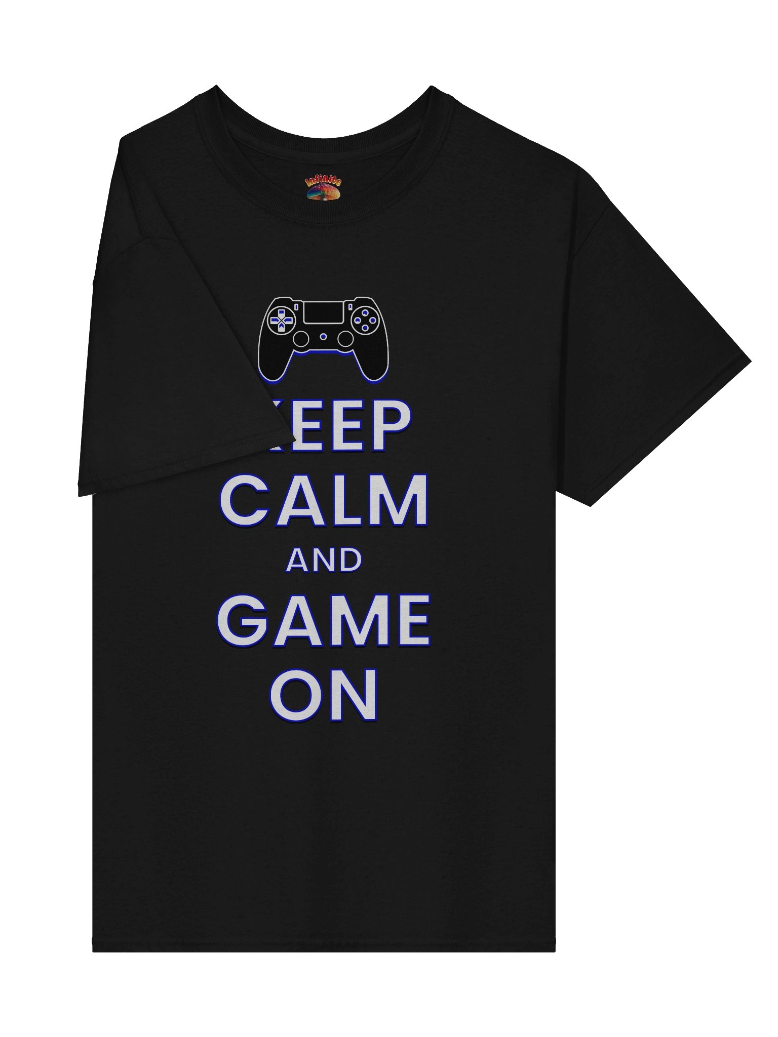 KEEP CALM AND GAME ON PS T-SHIRT product image (38)