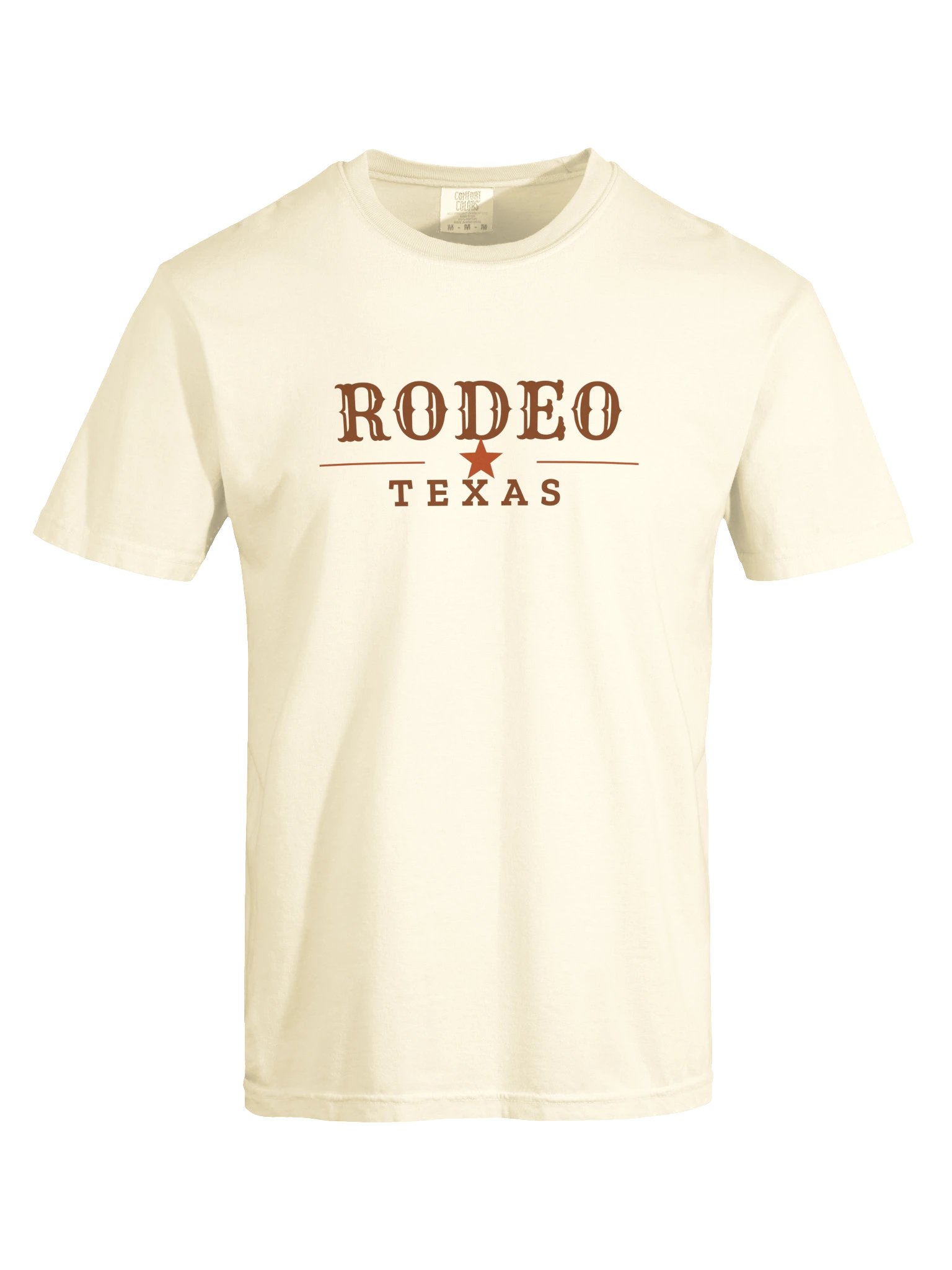 Rodeo Texas Wordmark Tee (Light) product image (33)