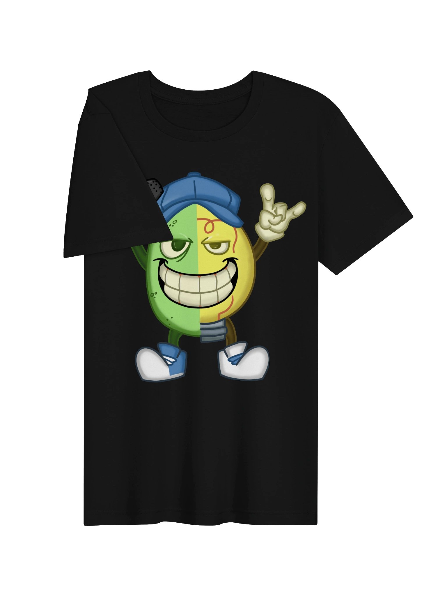 Split Lime T-Shirt product image (93)