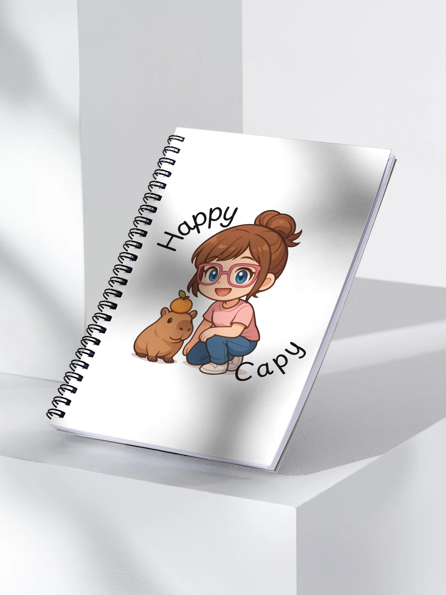 Happy Capy Spiral Notebook product image (3)