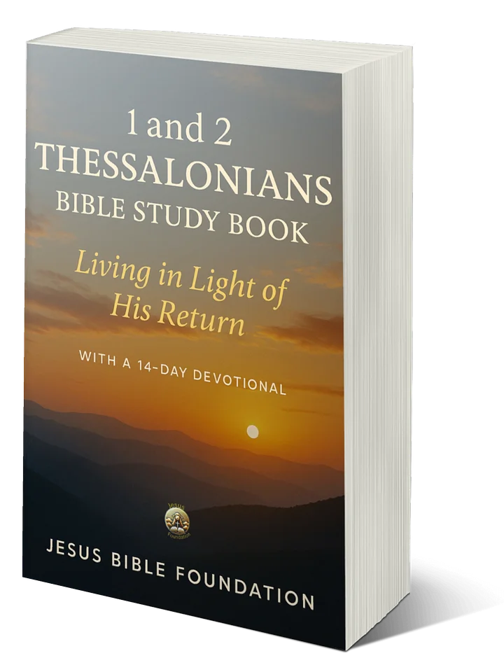 1 and 2 Thessalonians Bible Study Book: Living in Light of His Return with A 14 Days Devotional product image (1)