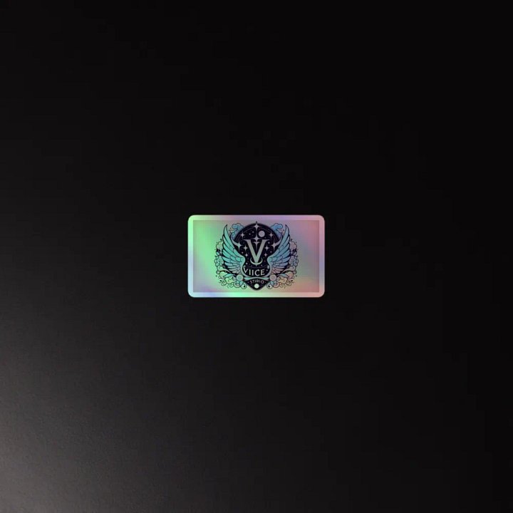 Celestial Emblem Holographic Sticker product image (2)