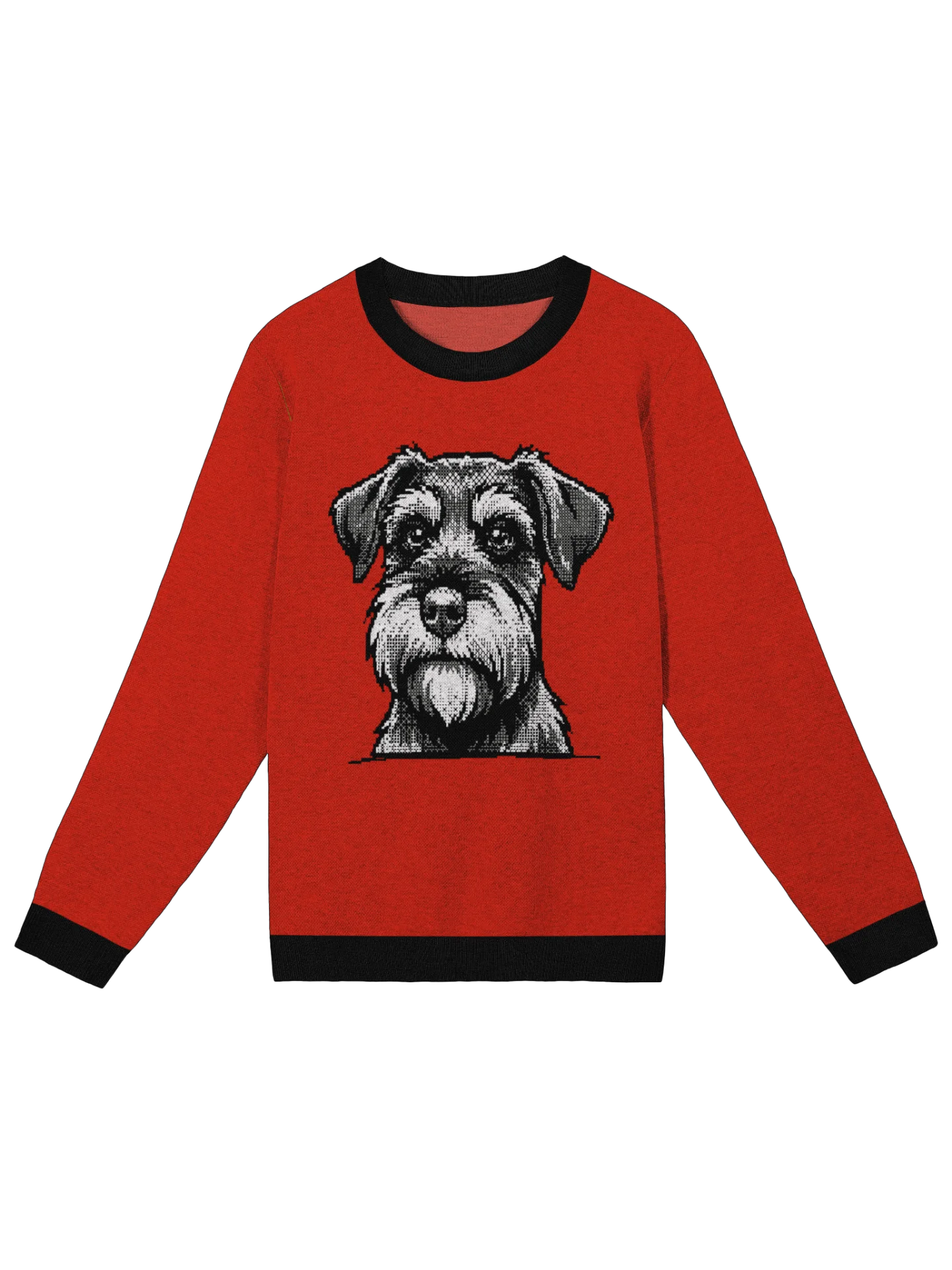 Custom Jacquard Knitted Pet Portrait Sweater product image (16)