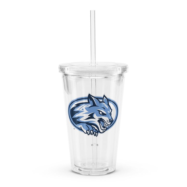 Copy of Double Walled Clear Plastic Tumbler (16 oz) - Oval product image (1)