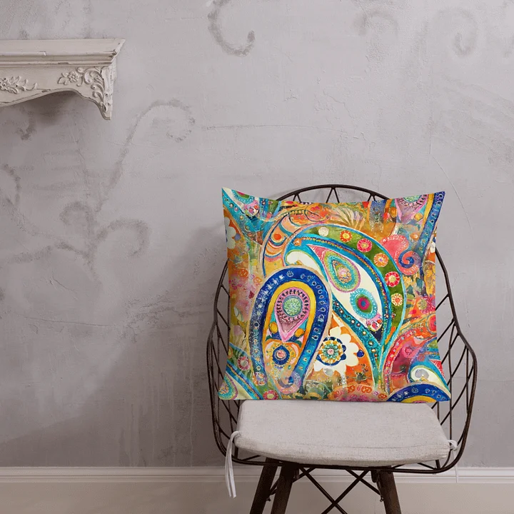 Paisley Dreams Premium Pillow product image (2)