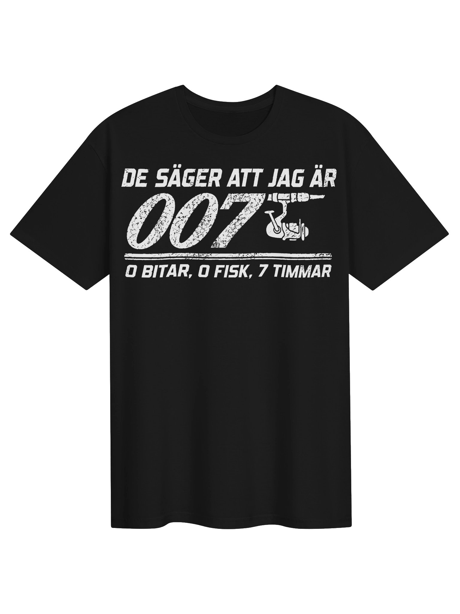 De Säger Att Jag Är 007 – Rolig Fiskar T-shirt product image (1)