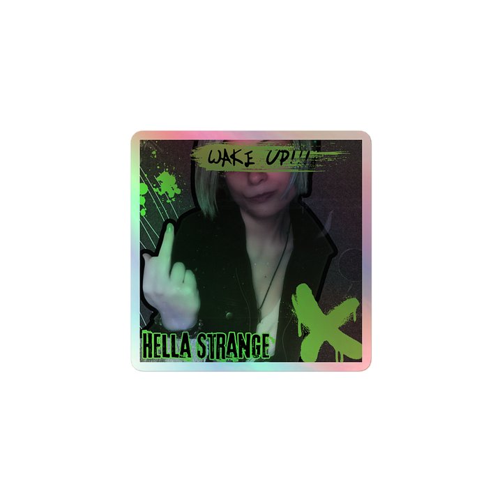 WAKE UP Holo Sticker product image (1)