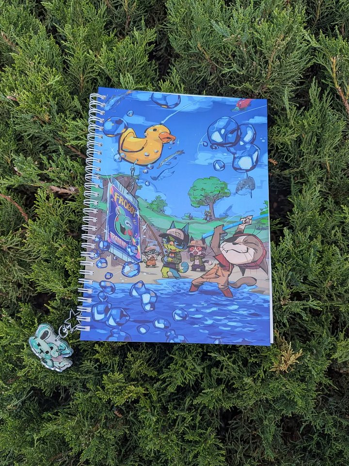 Sticker Book (fishing cover) product image (1)