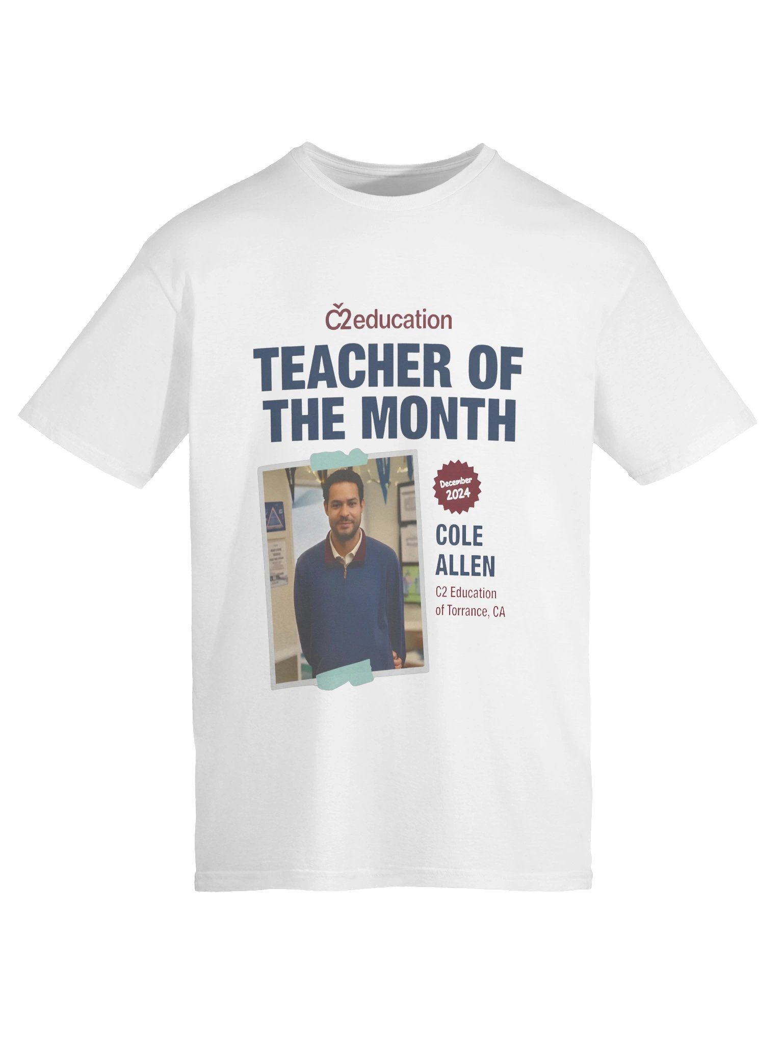 Cole Thomas Allen Teacher of the Month Shirt product image (3)