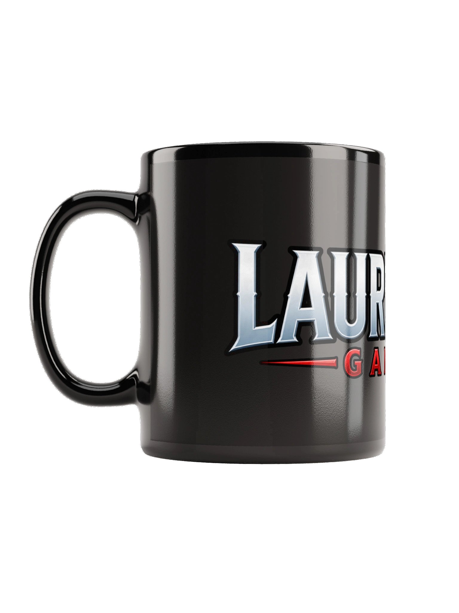 LaurethUK Gaming Logo Mug (Black) product image (1)