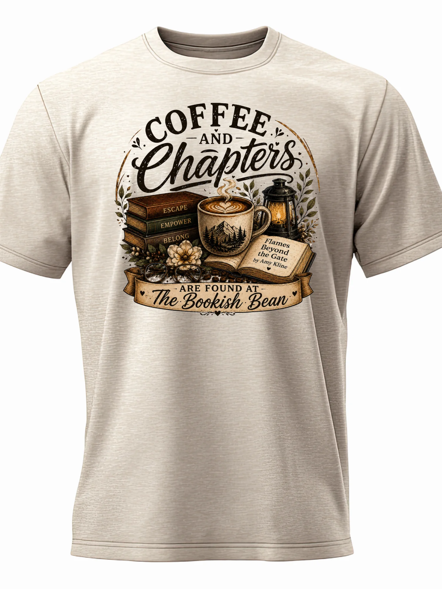 Bookish Bean T-shirt product image (1)
