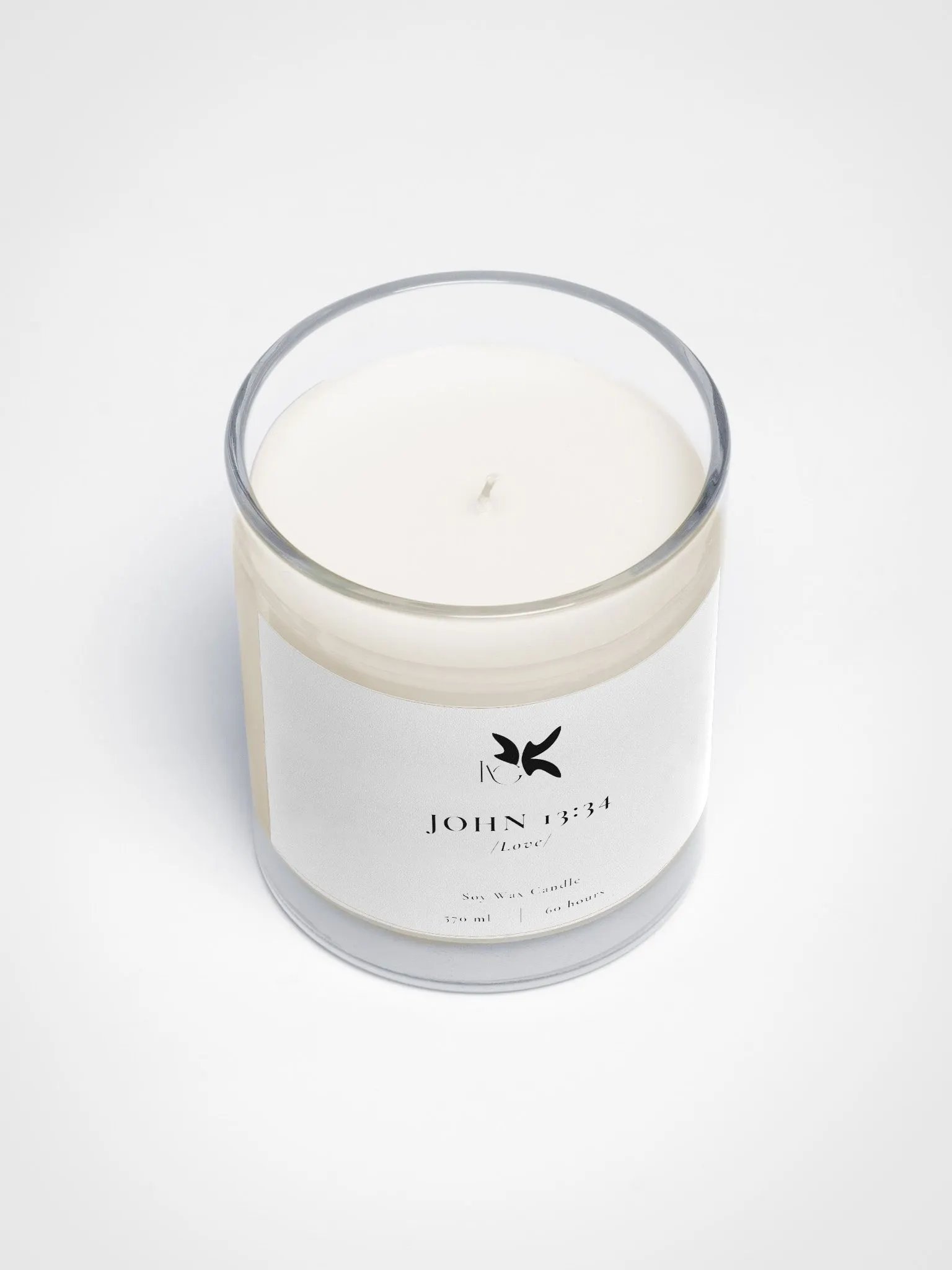 LOVE Soy Wax Candle - 60 HOURS product image (3)