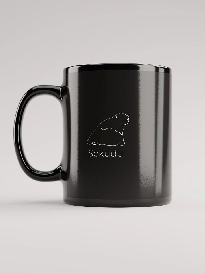 Sekudu Black Glossy Mug product image (1)