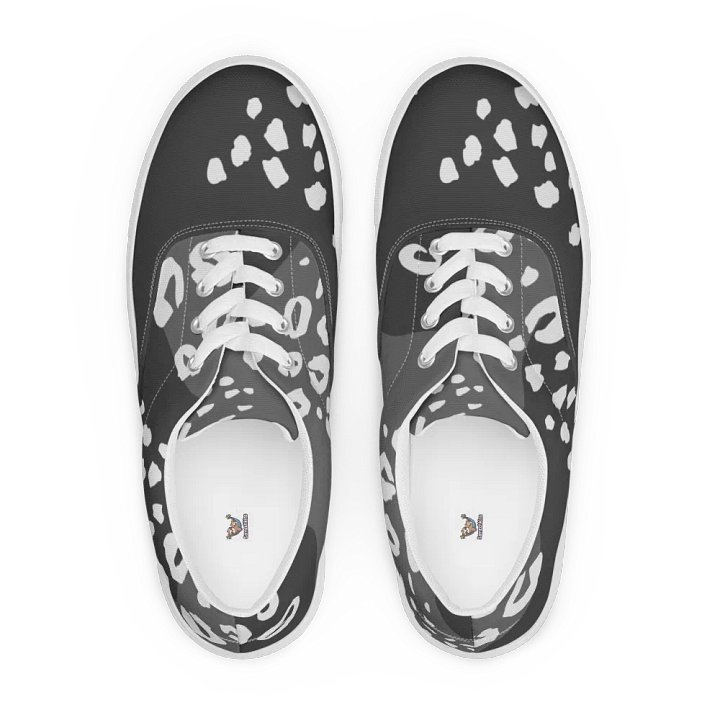 Organic Grey Leopard Print Canvas Shoes product image (1)