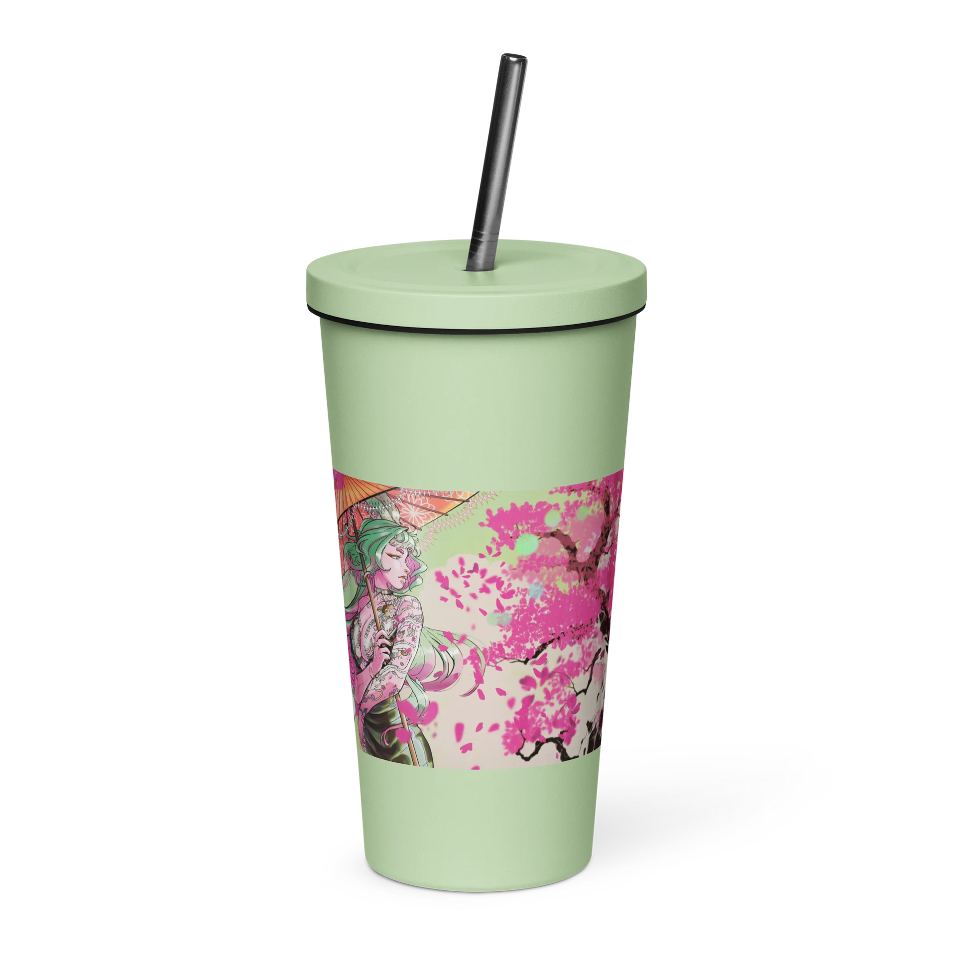 Sakura Mint Sippy Cup product image (3)
