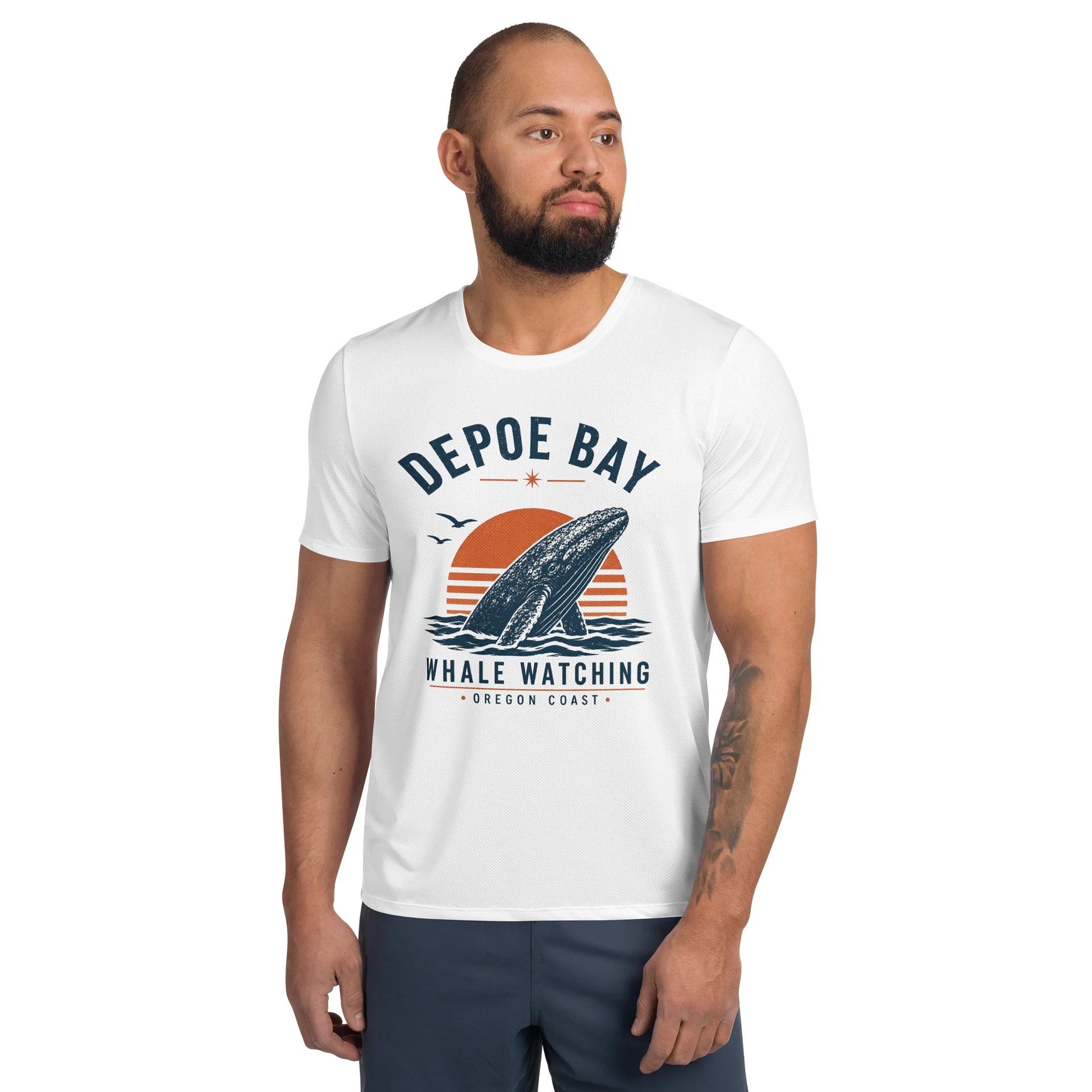 Depoe Bay Whale Watching Sunset Tee product image (1)