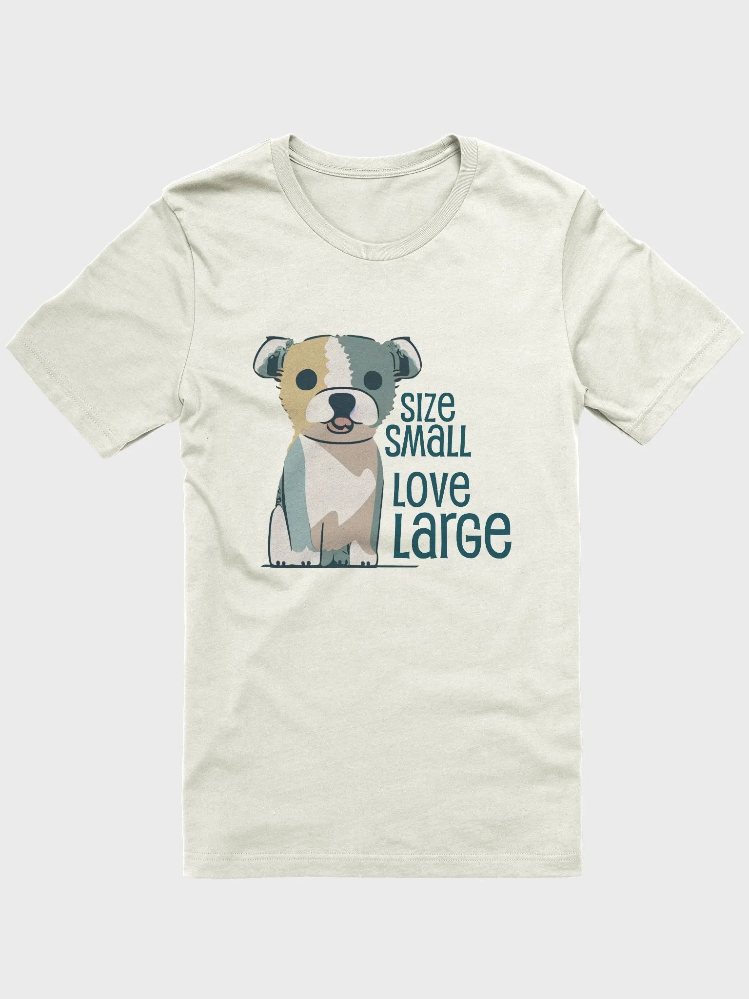 Awesome Tee For Any Small Dog Lover! Size Small, Love Large Tee product image (1)