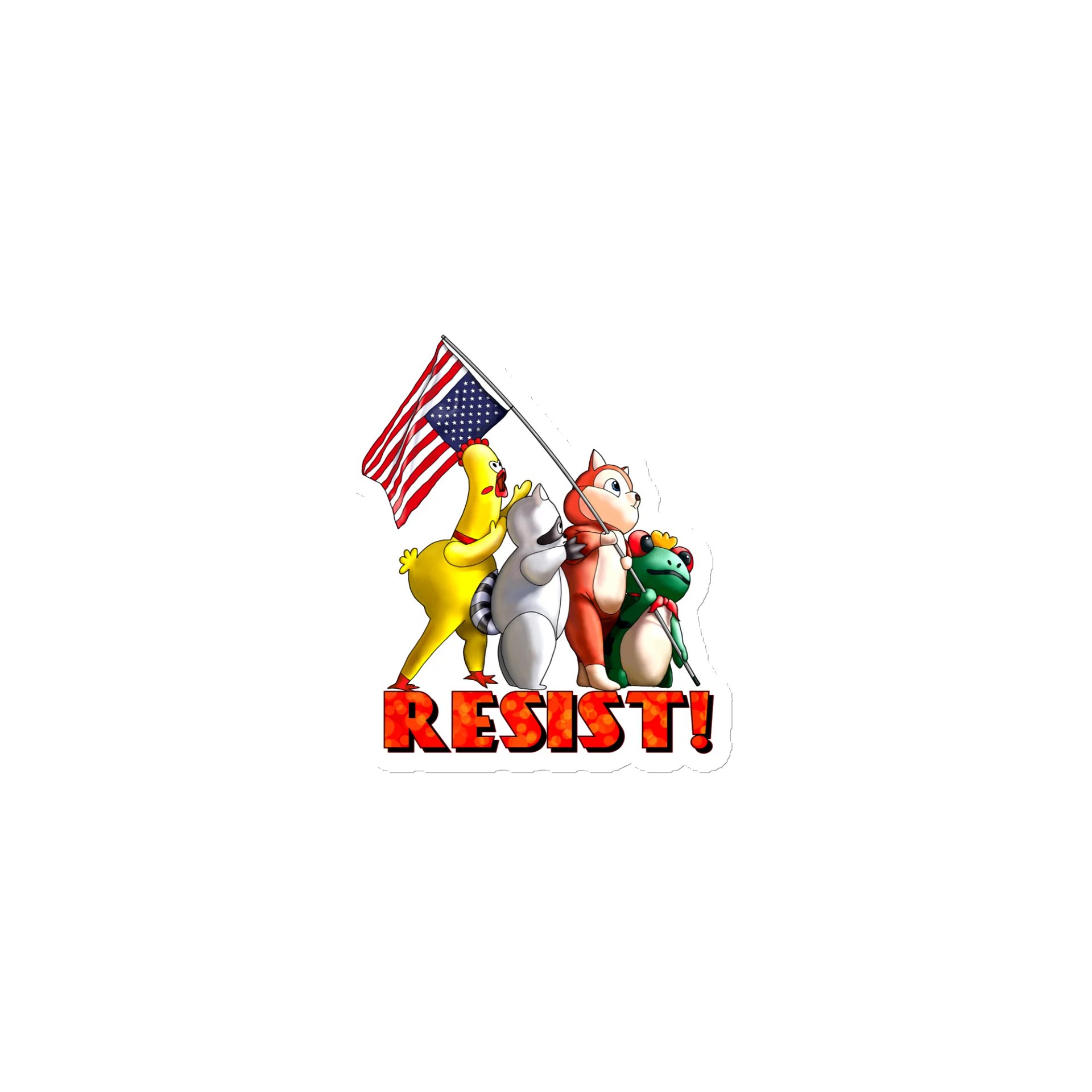 Resist! Magnet product image (1)