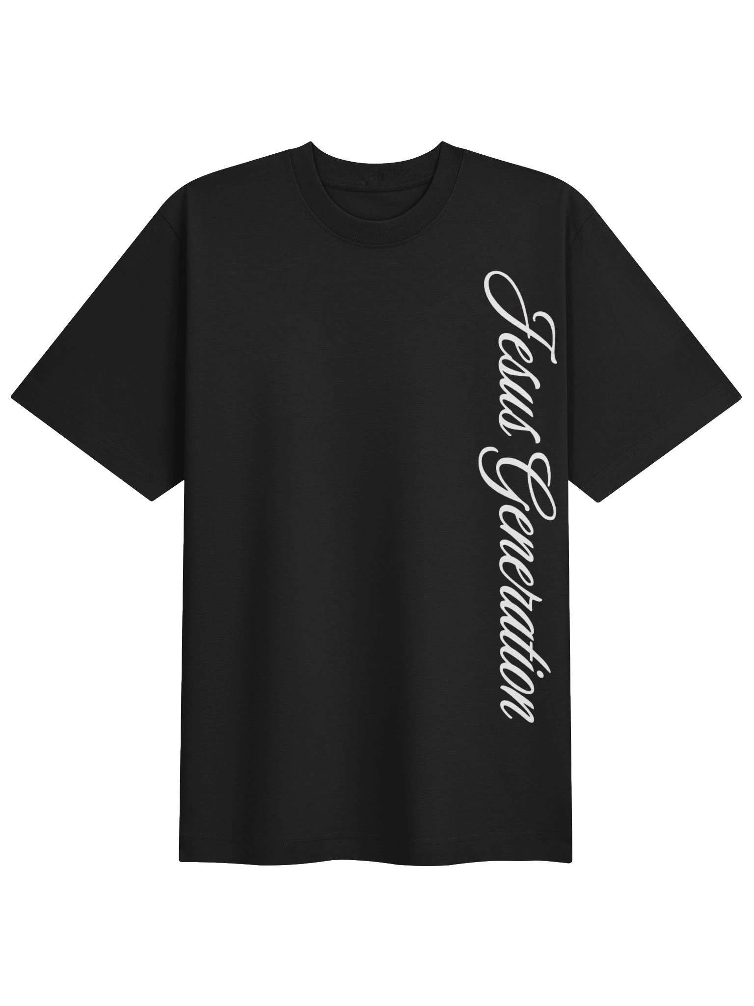 jesus gen cursive tee product image (3)