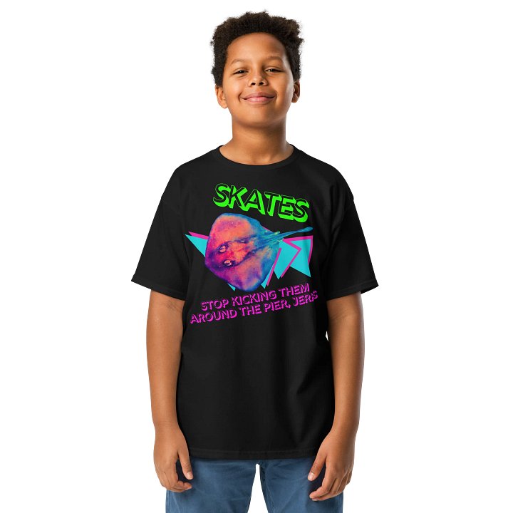 Skates - Funny Fishing Shirt product image (1)