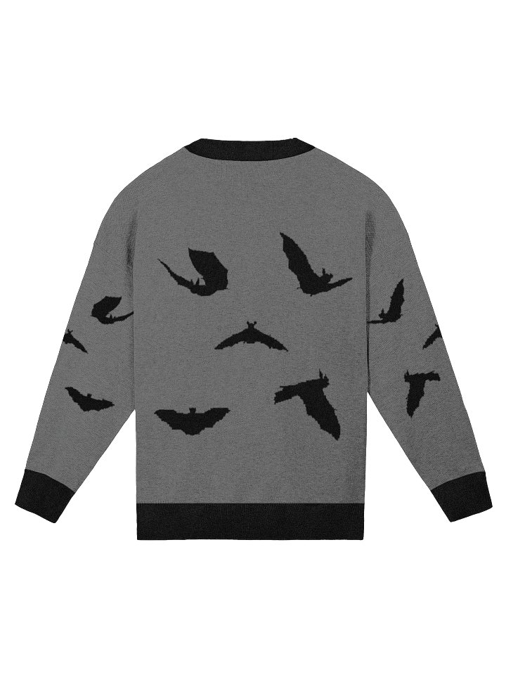 Goth Noir Relaxed Fit Sweater product image (9)