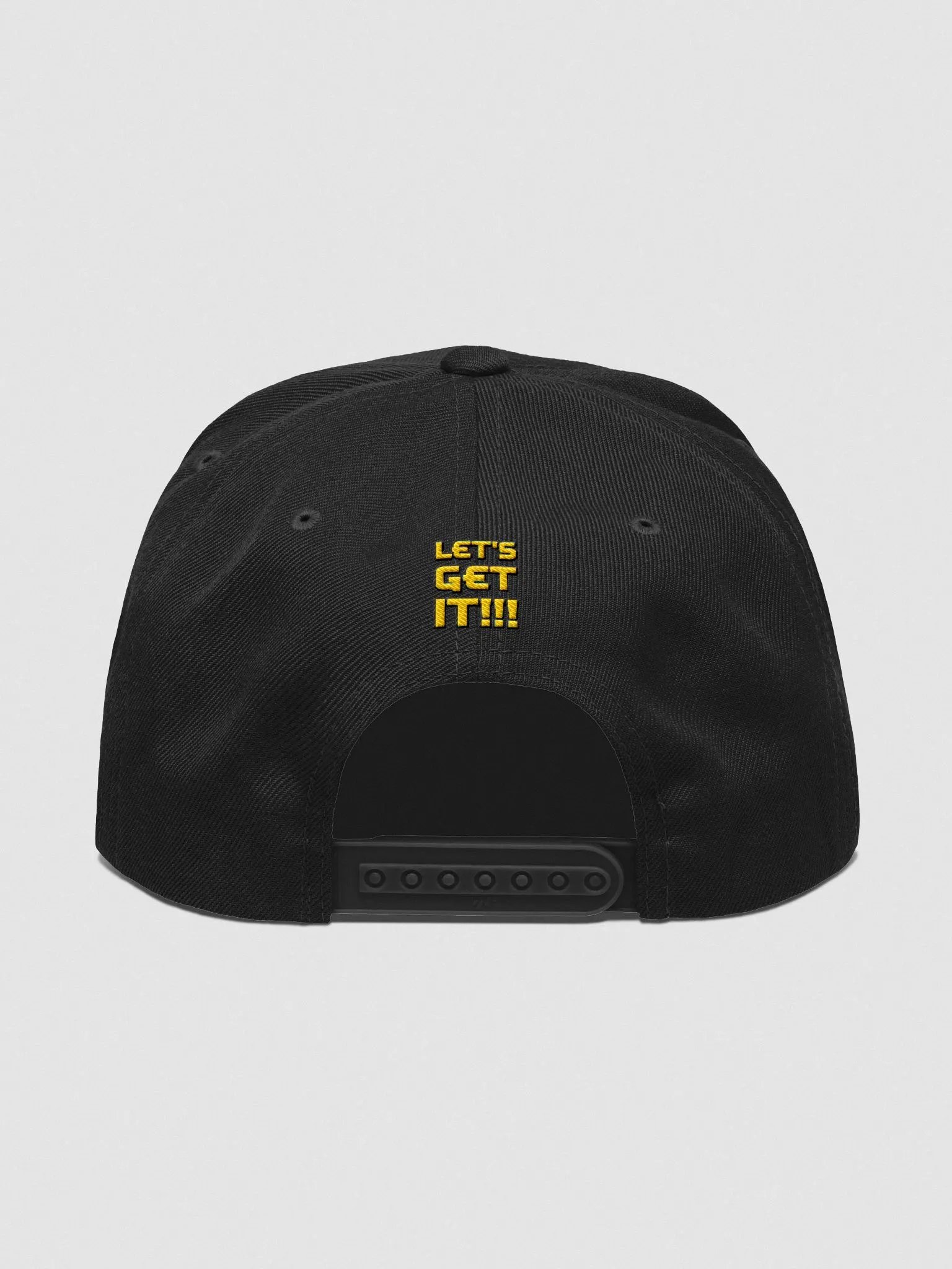 Iconic Yellow Logo Snapback Cap product image (4)