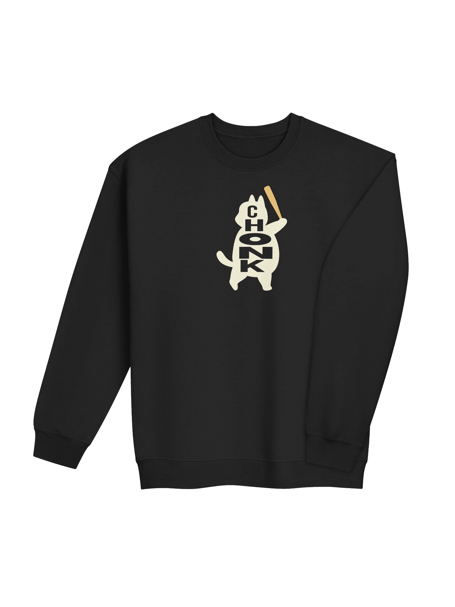 Baseball Chonk Cat - Unisex Adult Sweatshirt product image (3)