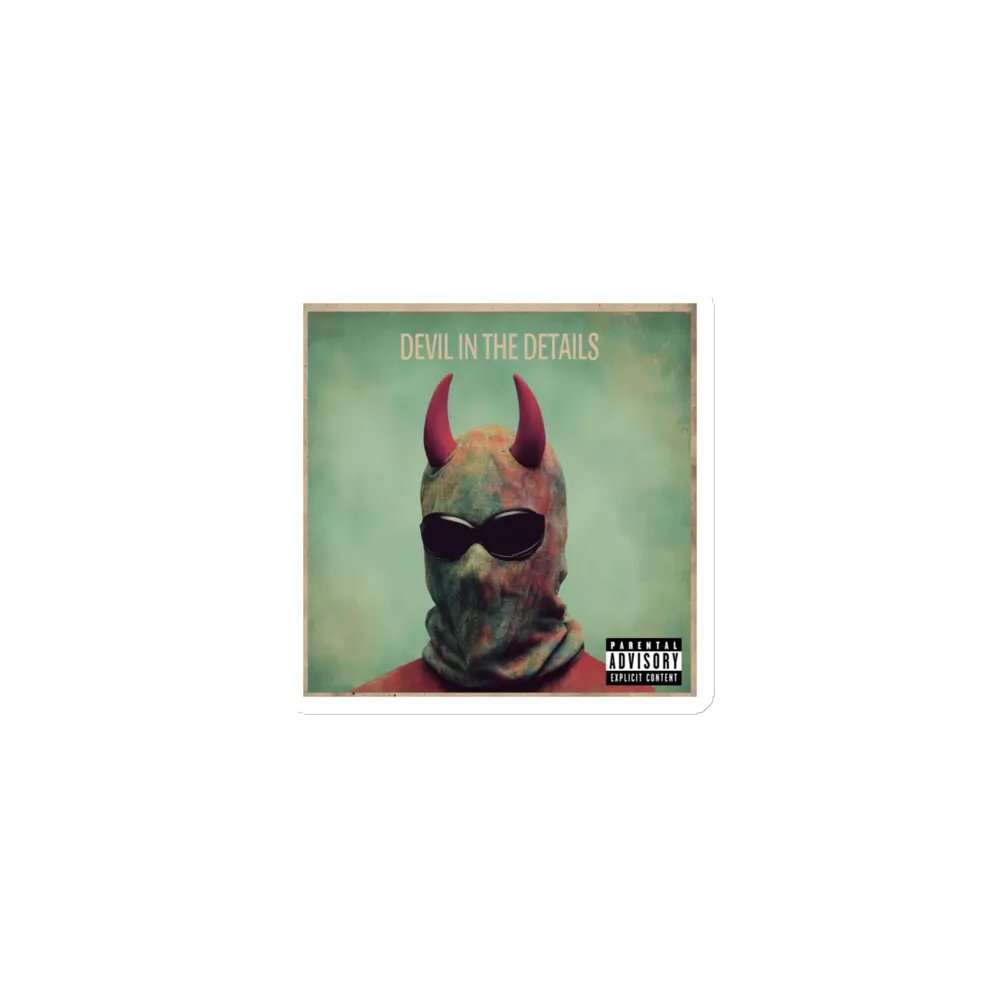 DEVIL IN THE DETAILS MAGNET product image (1)