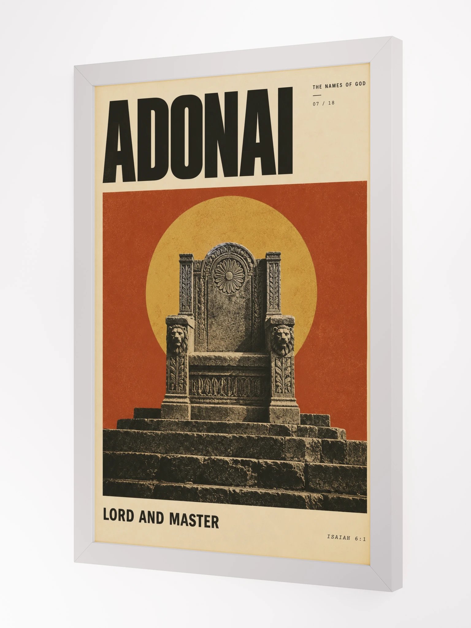 Adonai | Names of God Framed Print product image (23)