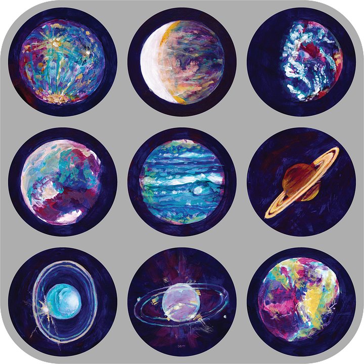 Copy of Miniplanets & Pluto Stickers product image (11)