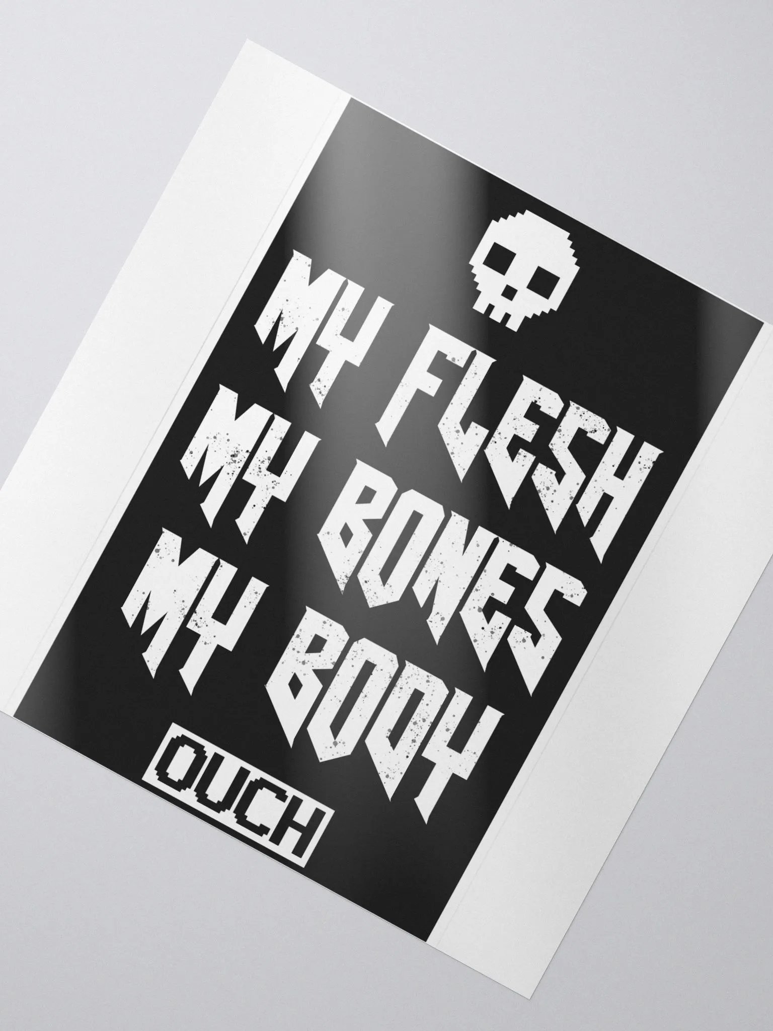 My Absolute Body bubble free stickers product image (2)