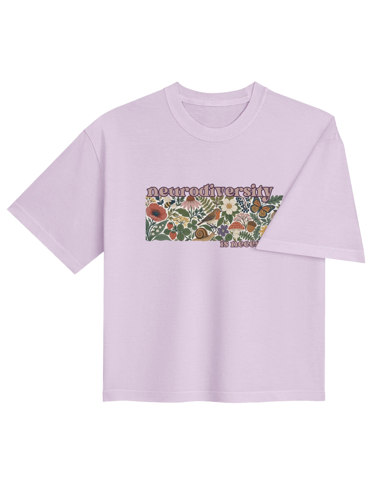 Neurodiversity Is Necessary - Boxy Tee product image (4)