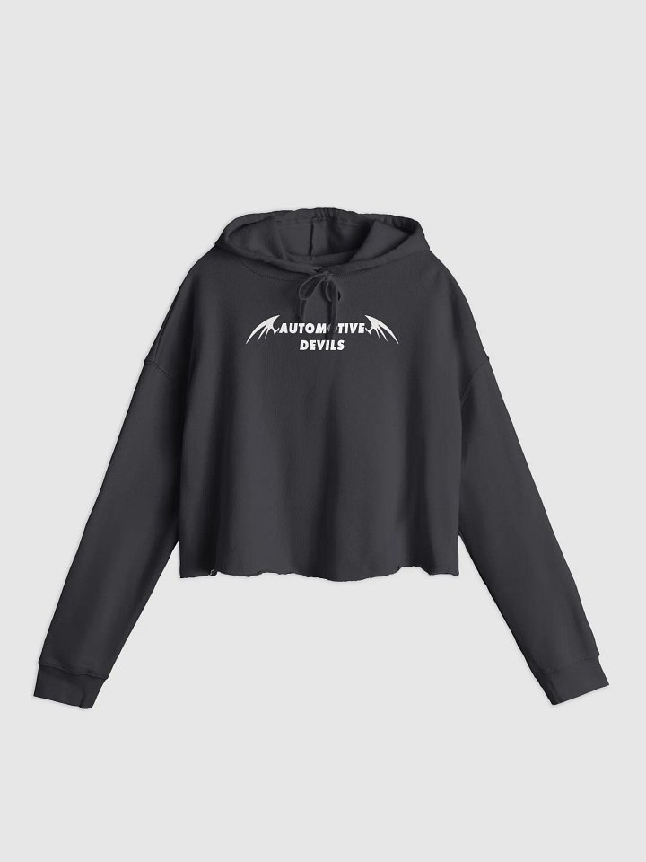 Women's - Automotive Devil Wings Cropped Hoodie product image (1)