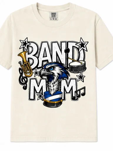 Band Mom Comfort Colors Shirt product image (1)