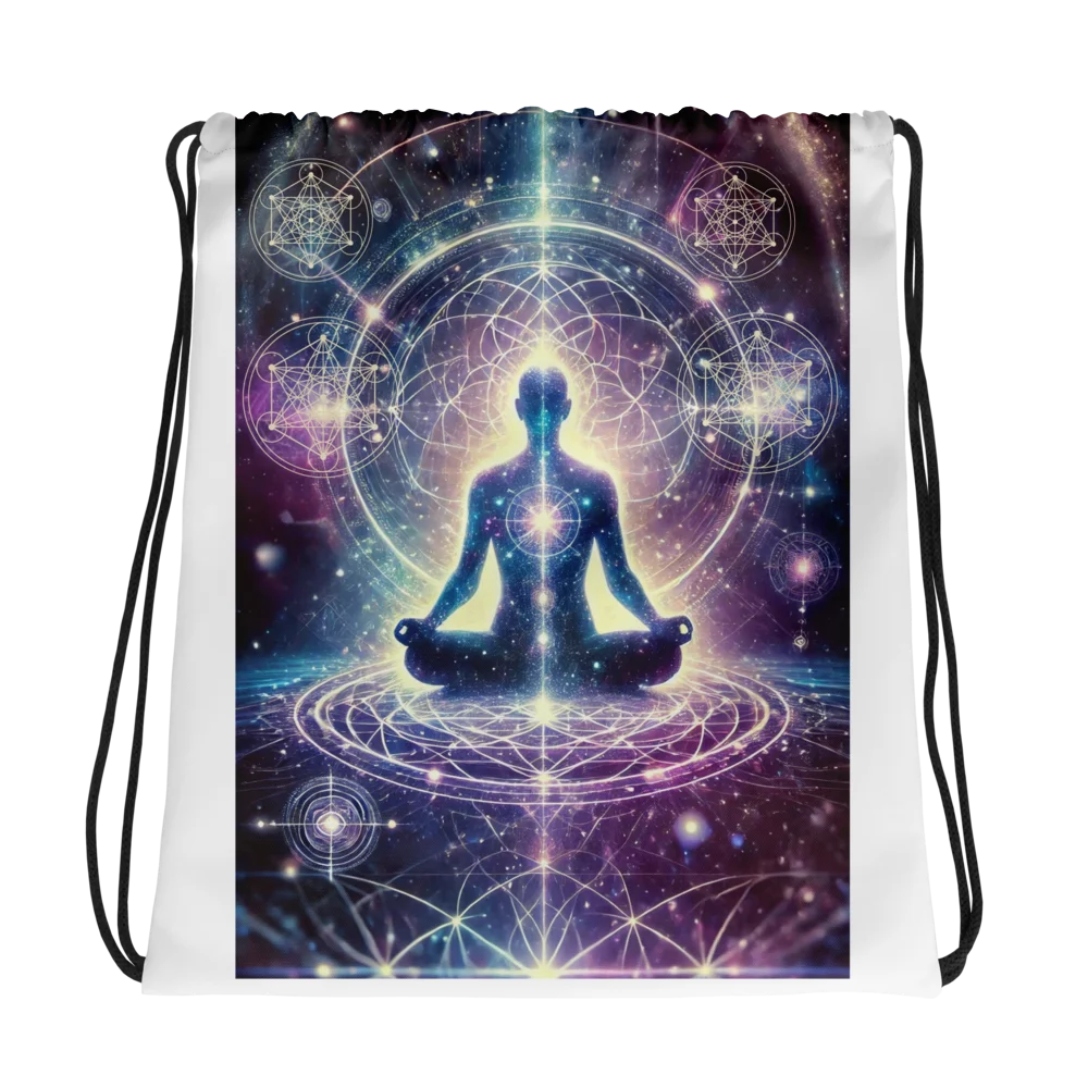Cosmic Connection Drawstring Bag product image (1)