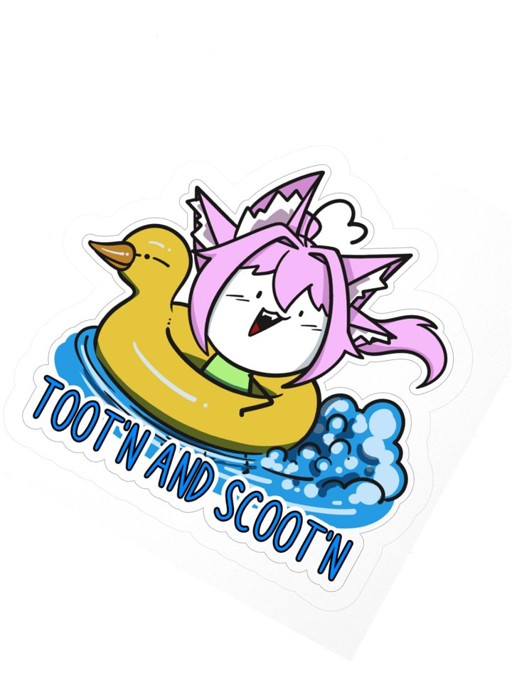 Toot'n and Scoot'n Sticker product image (2)