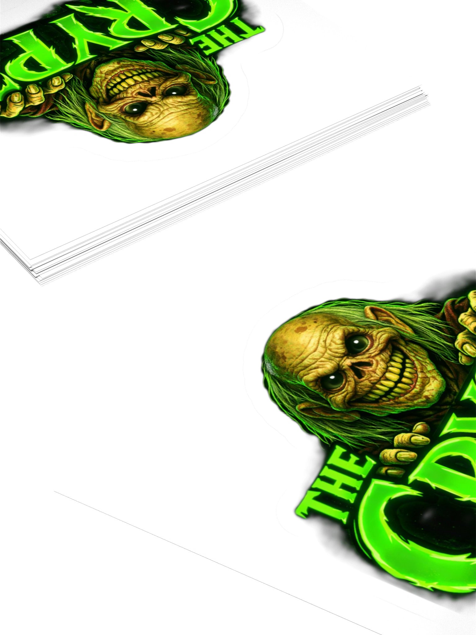 The Crypt Horror Logo Sticker product image (8)