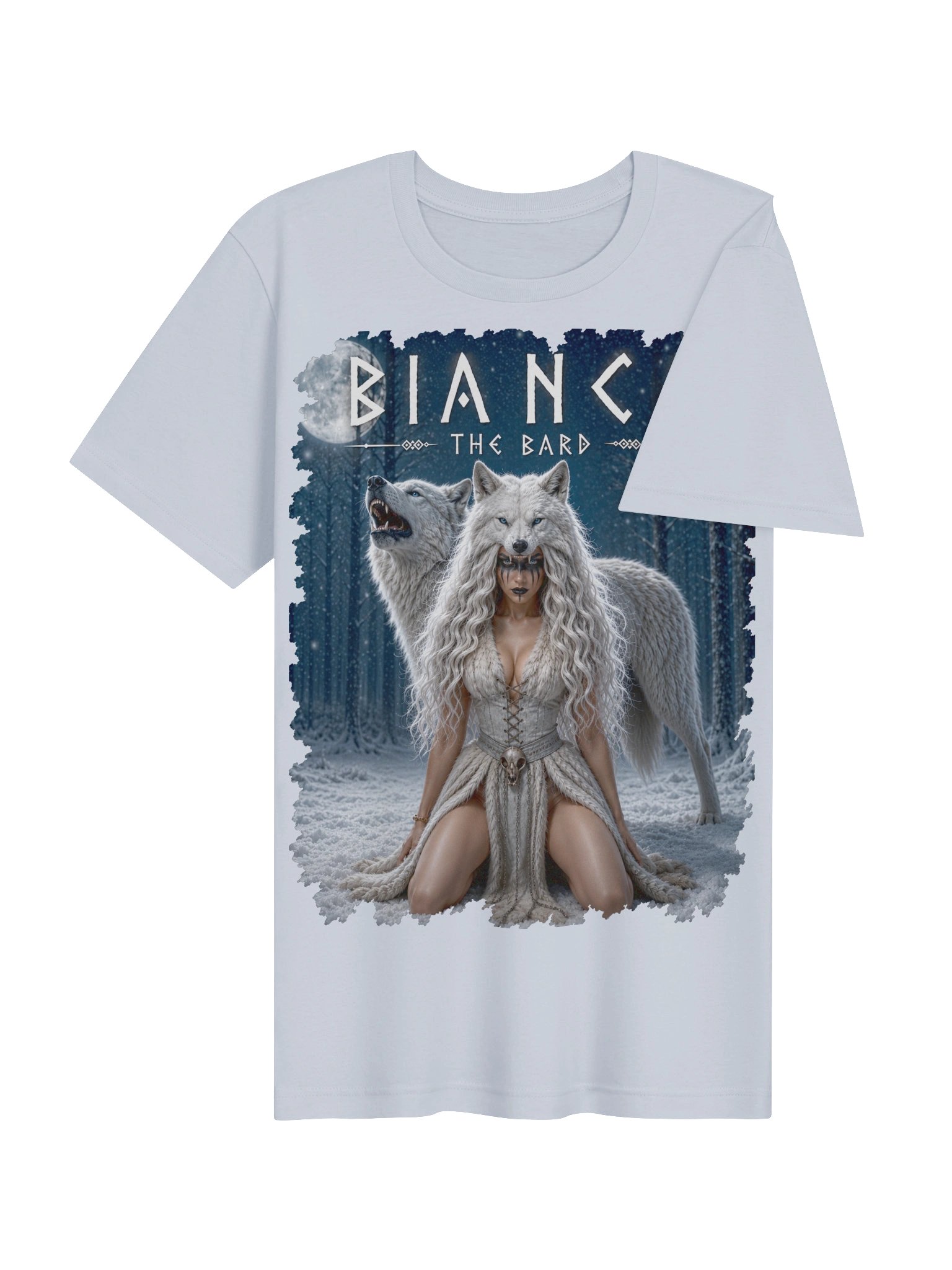 Bianca The Bard - White Wolf - T-SHIRT product image (4)