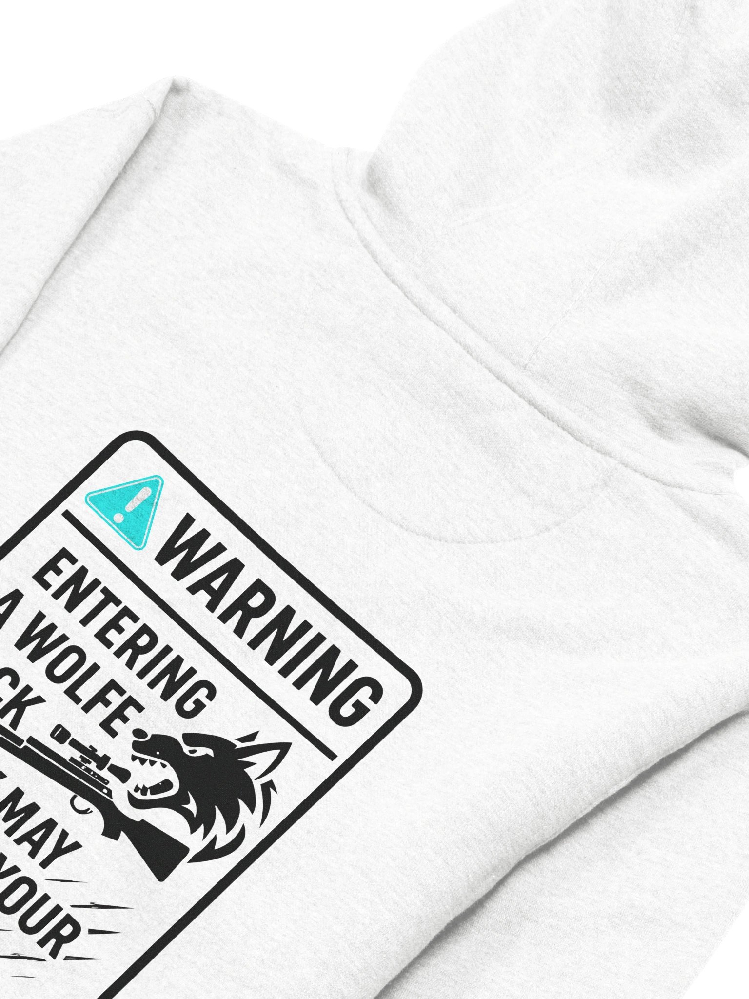 Wolfe Pack Warning Hoodie product image (4)