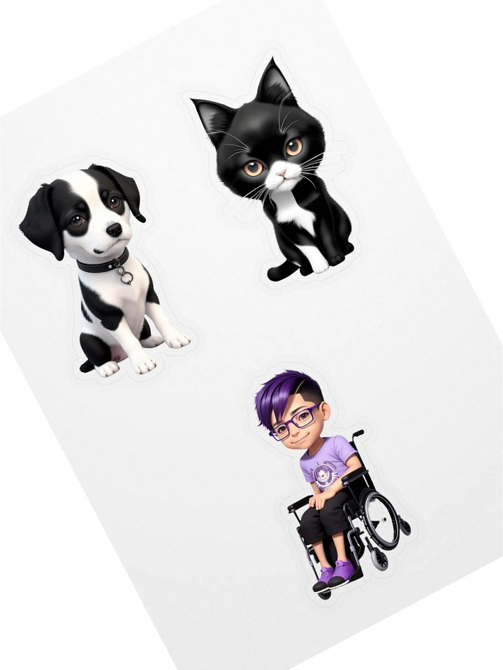 K Support Team STICKERS Sheet product image (1)