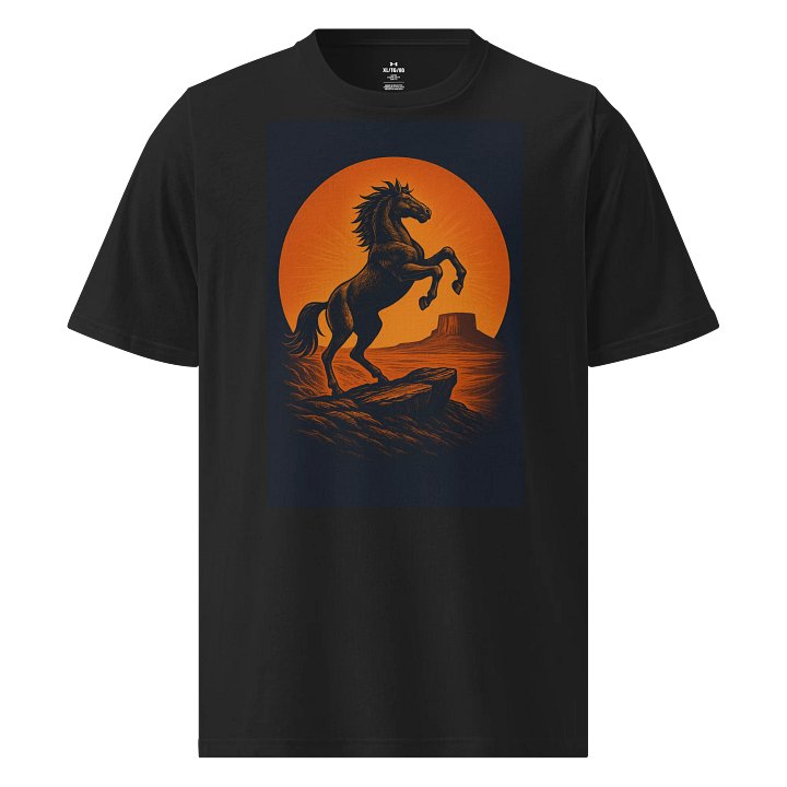 WILD HORSE IN SUNSET product image (1)