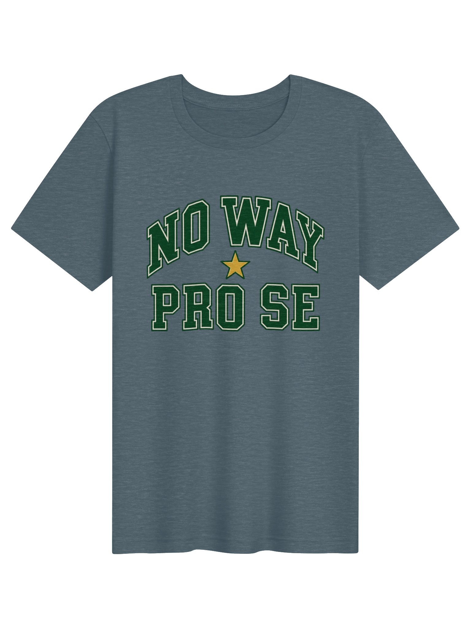 No Way Pro Se Varsity Style Tee product image (2)