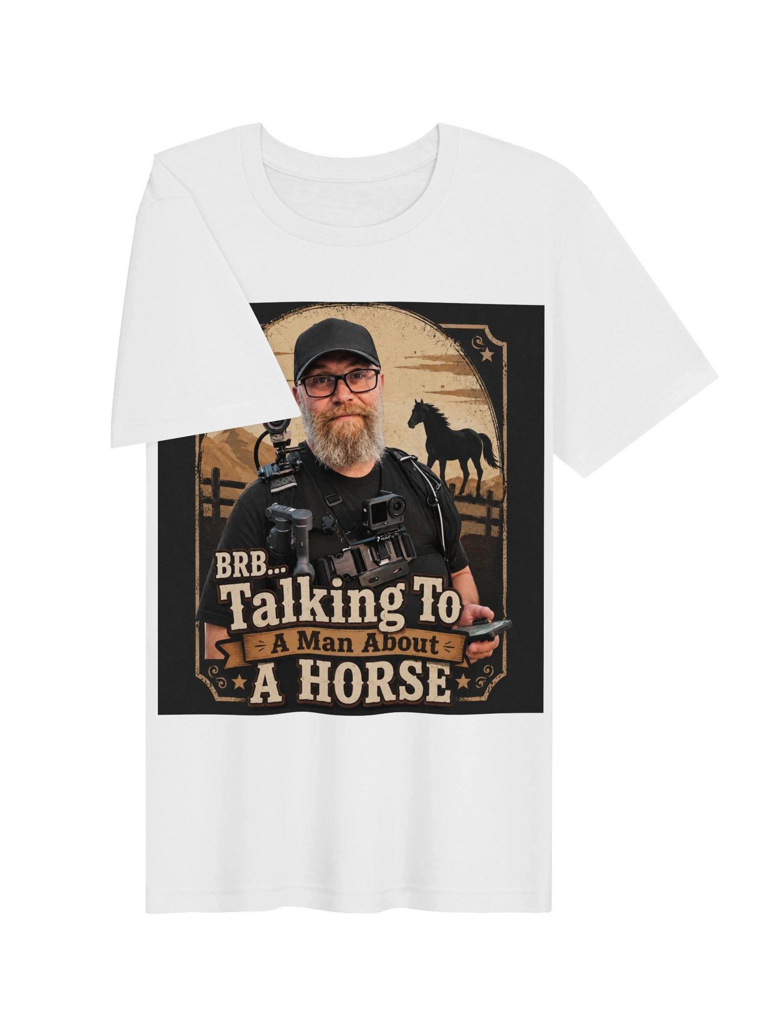 BRB... Talking To A Man About A Horse T-Shirt product image (7)