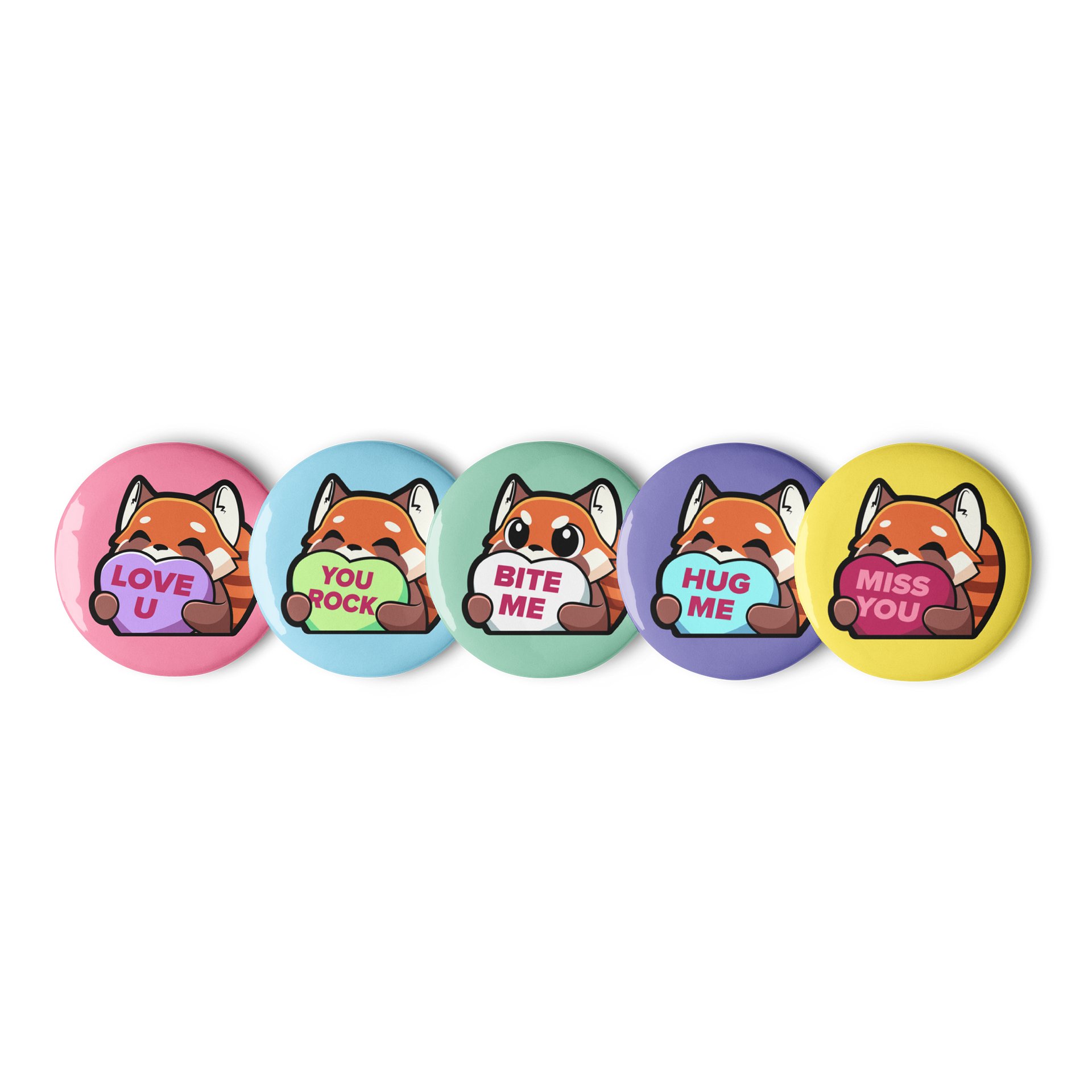 Love Hearts Badge Set product image (1)